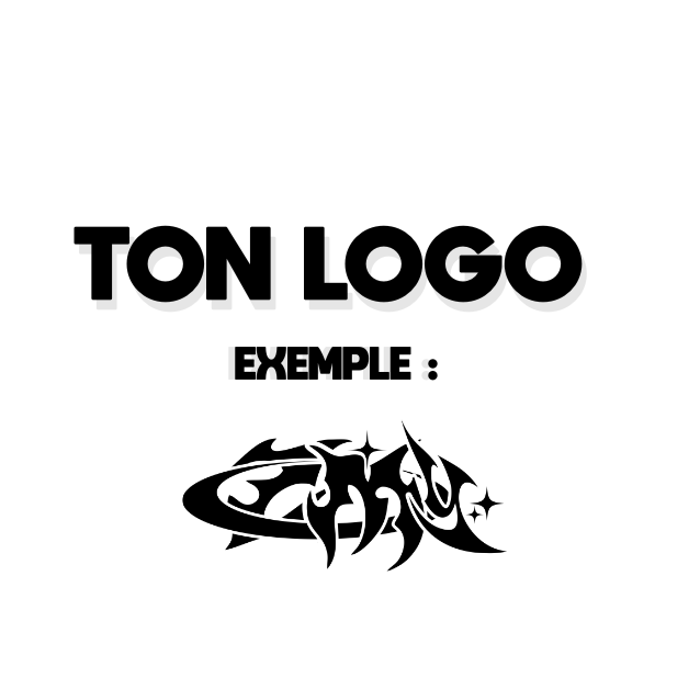 Ton logo en sticker